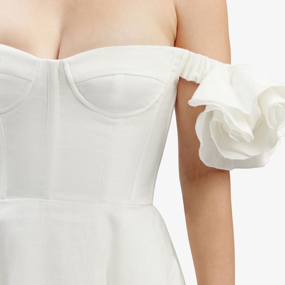 Bardot Sigma Corset Off the Shoulder
Linen Minidress - Picture 3 of 5